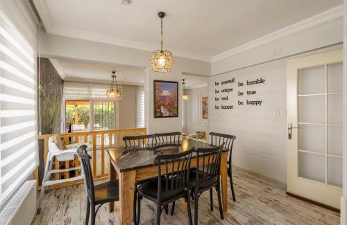 Kadnlar Denizi Mahallesi House | Semi Detached Villa in Complex with Shared Semi Olympic Swimming Pool in Kusadasi