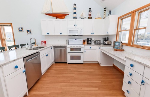 Whalehead Beach House | Semi-Oceanfront, Priv Pool, Hot Tub, ELEV, Rec Rm-WL980, OBX Beach Bliss