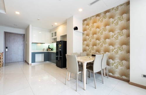 Hang Xanh Apartment | [SENS HOUSE]Highfloor Modern 2BR Apt@P6B -Free Gym