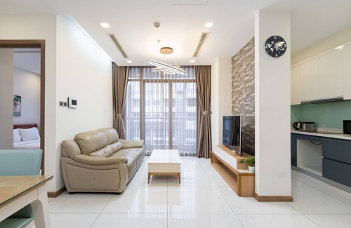 Hang Xanh Apartment | [SENS HOUSE]#Park2 Roomy 3-BR Apat with River View