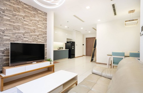 Hang Xanh Apartment | [SENS HOUSE]#Park2 Roomy 3-BR Apat with River View