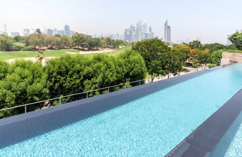 The Greens Apartment | Serene 1BR Apt in Fairways West Tower, The Greens
