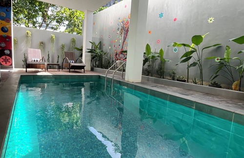 El Nido Villa | Serene 3BR VILLA ICARO in Downtown private pool and Cliff View