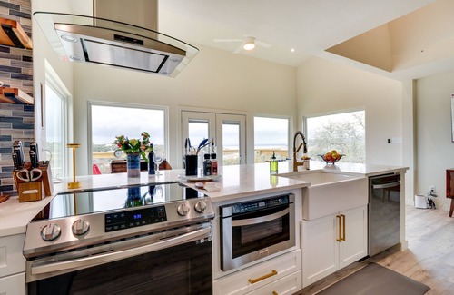 Burnet House | Serene Burnet Getaway w/Buchanan Lake Views!