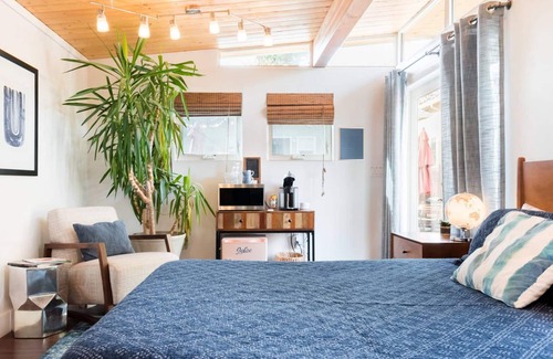 San Jose House | Serene Casita with Private Backyard Garden