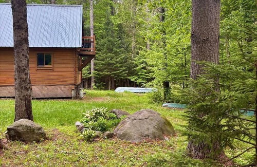 Wells Cottage | Serene Cottage Escape in Wells, NY ADK Peace, Pines & Possibility. Dogs Welcome!