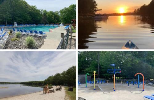 Gouldsboro House | Serene Escape At Big Bass Lake & Pool Access