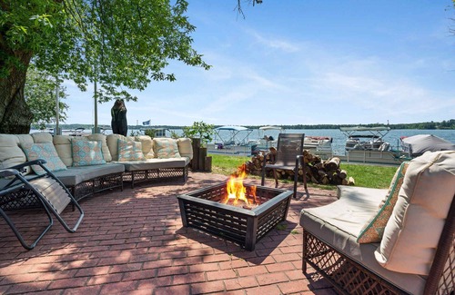 Mayfield Apartment | Serene Lakefront Getaway at Fife Lake Lodge