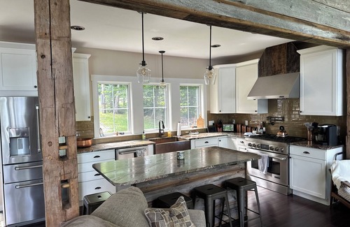 Embden House | Serene Lakeside Camp - Embden, ME