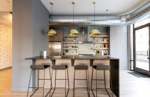 The Loop Apartment | Serene Loop 1BR w/Gym, Roof & Lounge, same block as L, by Blueground