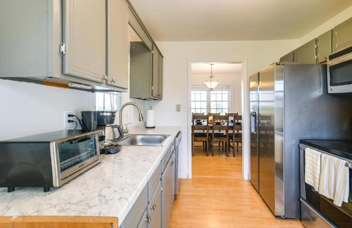 Mill Spring House | Serene Mill Spring Getaway with Yard and Fire Pit!