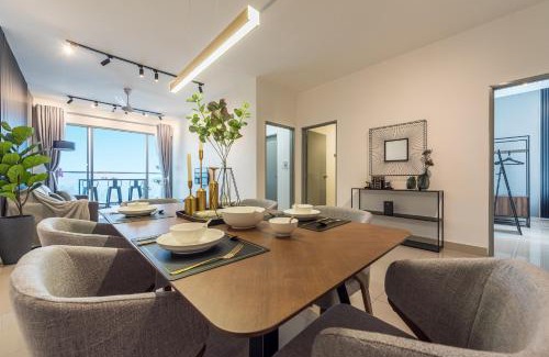 Brinchang Apartment | Serene Modern Family Retreat(2-7 pax)&Sunrise View