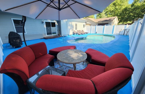 Conover Villa | Serene villa with private Aqua Salt Sojourn!