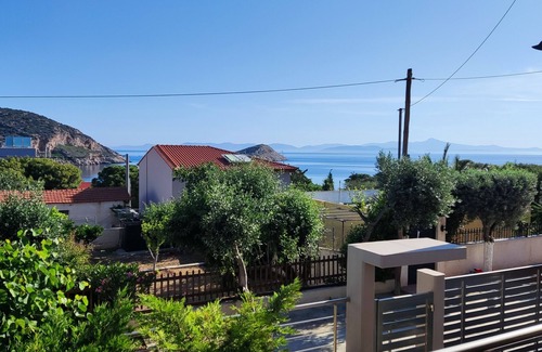 Ormos Agiou Ioannou Apartment | Serenity apartment-Ground floor -seaview- Seashore 150 m away-AMA 1785.