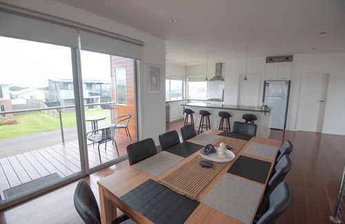 Port Fairy House | Serenity House: Large home with ocean views.