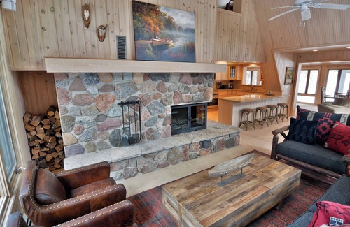 Cable House | Serenity is a Truly Refined Lake Home on Lake Owen with Private Dock!