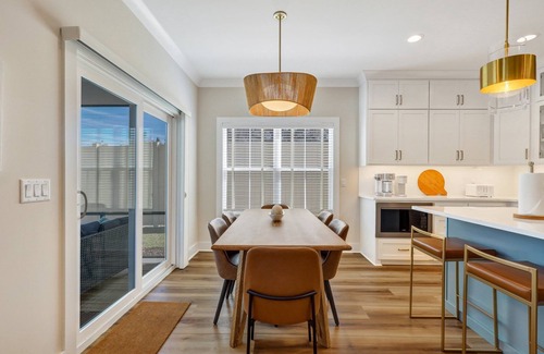 Saint Simons Heights House | Serenity Oasis - Villa 2 - Professionally Designed Duplex Home with Luxurious Heated Pool and Spa!