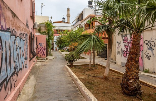 Koum Kapi House | Serenity studio in the heart of Chania