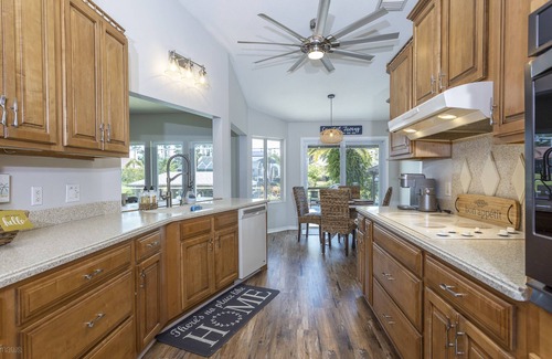 Palm Harbor House | Serenity Waterfront 4BR w/Private Dock, Heated Pool & Relaxing Hot Tub