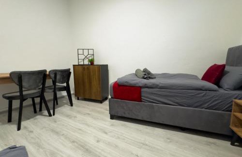 Oberhausen Apartment | Serviceroom24 - Apartment 1 in Oberhausen WLAN - Smart-TV - 24-7 Check-in und Küche