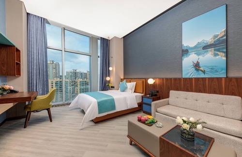 Houjie Hotel | Shan Zhi Ye Serviced Apartment Hotel - Houjie Wanda Plaza Liaoxia Subway Station