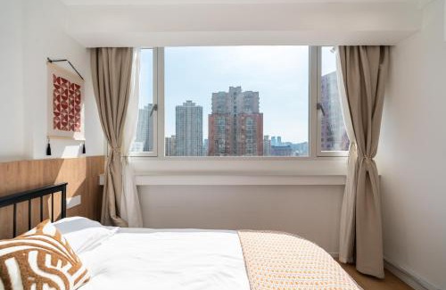 Xuhui Apartment | Shanghai Yi Du B&B - 150m walk from Exit 5 of Jiashan Road Metro Station