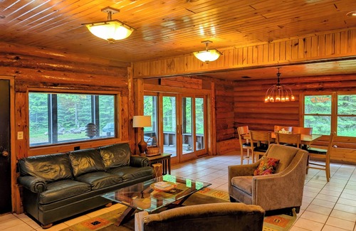 La Pointe House | Shangri Lodge - Beautiful Home with Game Room and Lake Superior Access across the Street!