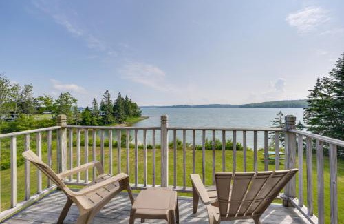 East Sullivan House | Shorefront House with Views, 14 Mi to Acadia NP