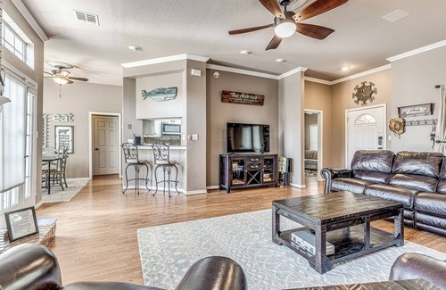 Longtown House | Shoreline Lakefront Home with Boat Slip, Fire Pit and Golf Cart