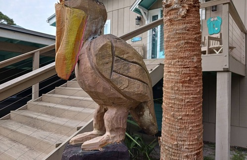 Alligator Point Cottage | ☼ Short Walk to Beach! Canal Front w/Game Room @ Flip-Flop Hideaway