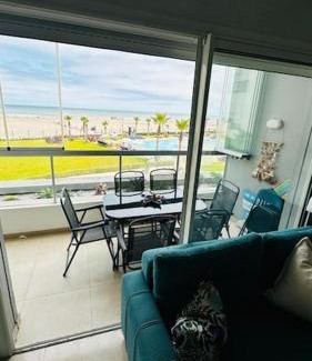 Lamharza Essahel Apartment | Sidi Rahal Front mer, piscine & accès direct plage