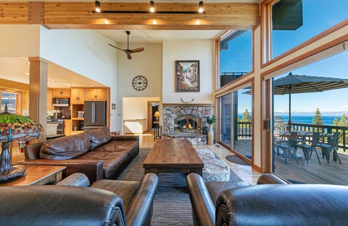 Tahoma House | Sierra at Rubicon - 3 BR, Panoramic Lake Views, Private Hot Tub HOA Private Beach!