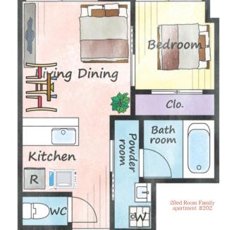 Shin-yashiki-cho Apartment | Sign Palace サインパレス