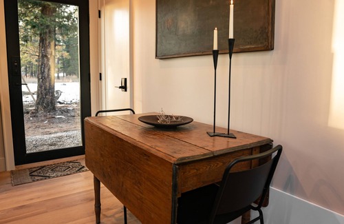 Columbia Falls Apartment | Silo - Unique and Spacious Tiny Home with Private Hot Tub and Scenic Views