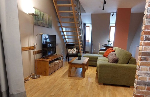 Old Town Apartment | Silversmith's Residence. Split Level Apartment.