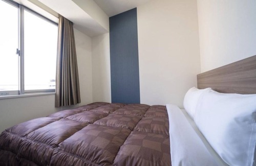 Hakata Ekimae Hotel | Single room smoking semidouble plan for 2 people/Fukuoka Fukuoka