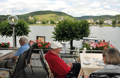 Bad Breisig House | Single room with bath or shower/WC - Hotel Rhein-Residenz