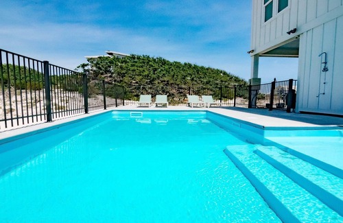 Surf Side Shores House | Sits 150ft from Beach, steps to private beach access, newly built, Private Pool