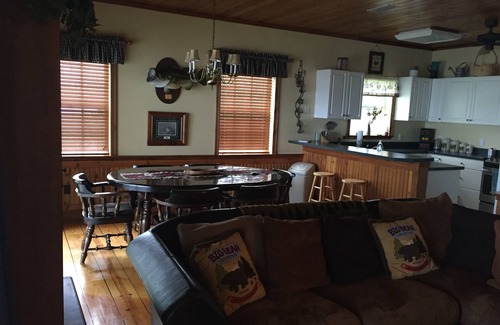 Sylvan Shores House | Sitting on the Dock of the Lake Clay Rental Home For the perfect “country” vacat