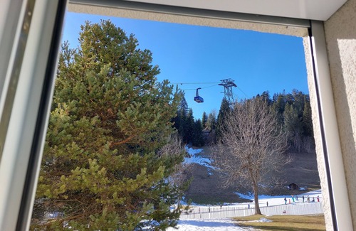 Laax Apartment | SKI IN&OUT at Slopes and mountain railway LAAX Murschetg.