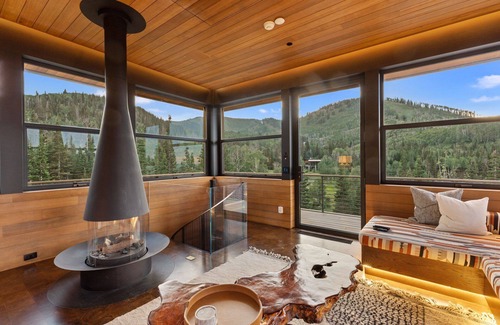 Park City House | Ski in out secluded mountain estate, salt water pool, spa room, private ski access