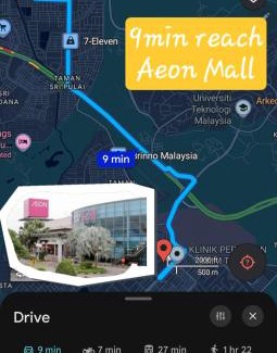 Taman Teratai House | Skudai - The 9 Homestay at Skudai, Johor Bahru, 2min UTM, Aeon Mall