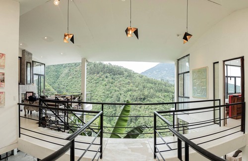 Antigua Guatemala Villa | Sky Dancer Villa Luxury Penthouse: Treetop Volcano View