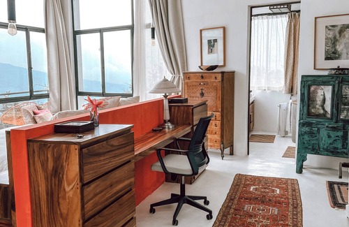 Antigua Guatemala Villa | Sky Dancer Villa Luxury Penthouse: Treetop Volcano View