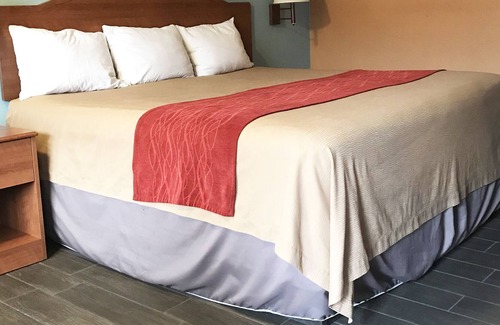 Western Division House | Sky Palace Inn & Suites By Jasper Laredo- 1 King Accessible Non Smoking