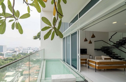 District 3 Apartment | SKY VILLAS - Centre Saigon- Mordern & Fancy DUPLEX
