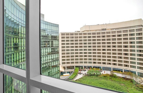 Dupont Circle Apartment | Sleek Dupont Circle 1BR w/ Gym & W/D, 3 blocks to U St, by Blueground