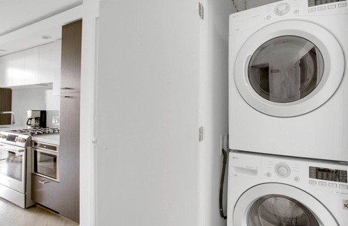 Dupont Circle Apartment | Sleek Dupont Circle 1BR w/ Gym & W/D, 3 blocks to U St, by Blueground