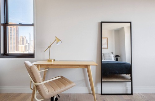 Rose Hill Apartment | Sleek Kips Bay 1BR w/W/D, Gym & Pool, nr Gramercy Theatre, by Blueground