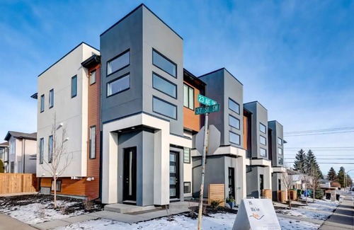 Southwest Calgary House | Sleek Modern 1 BD Suite In Brand New Development!